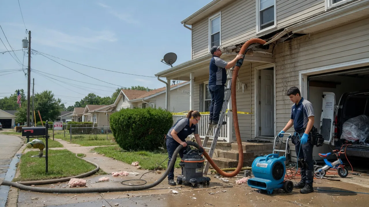Water Damage Restoration in Pecks Mill, WV near me